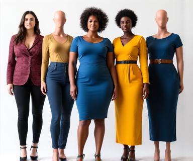 Plus-size clothing collection