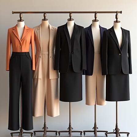 Fashion rental collection showcase